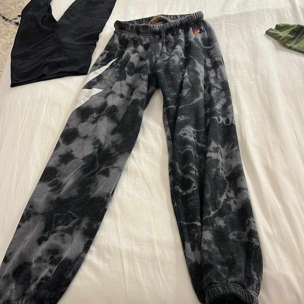 Aviator Nation tie-dye sweatpants
